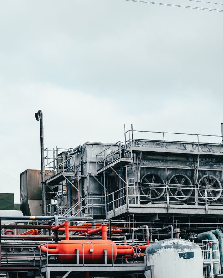 Industrial manufacturing plant
